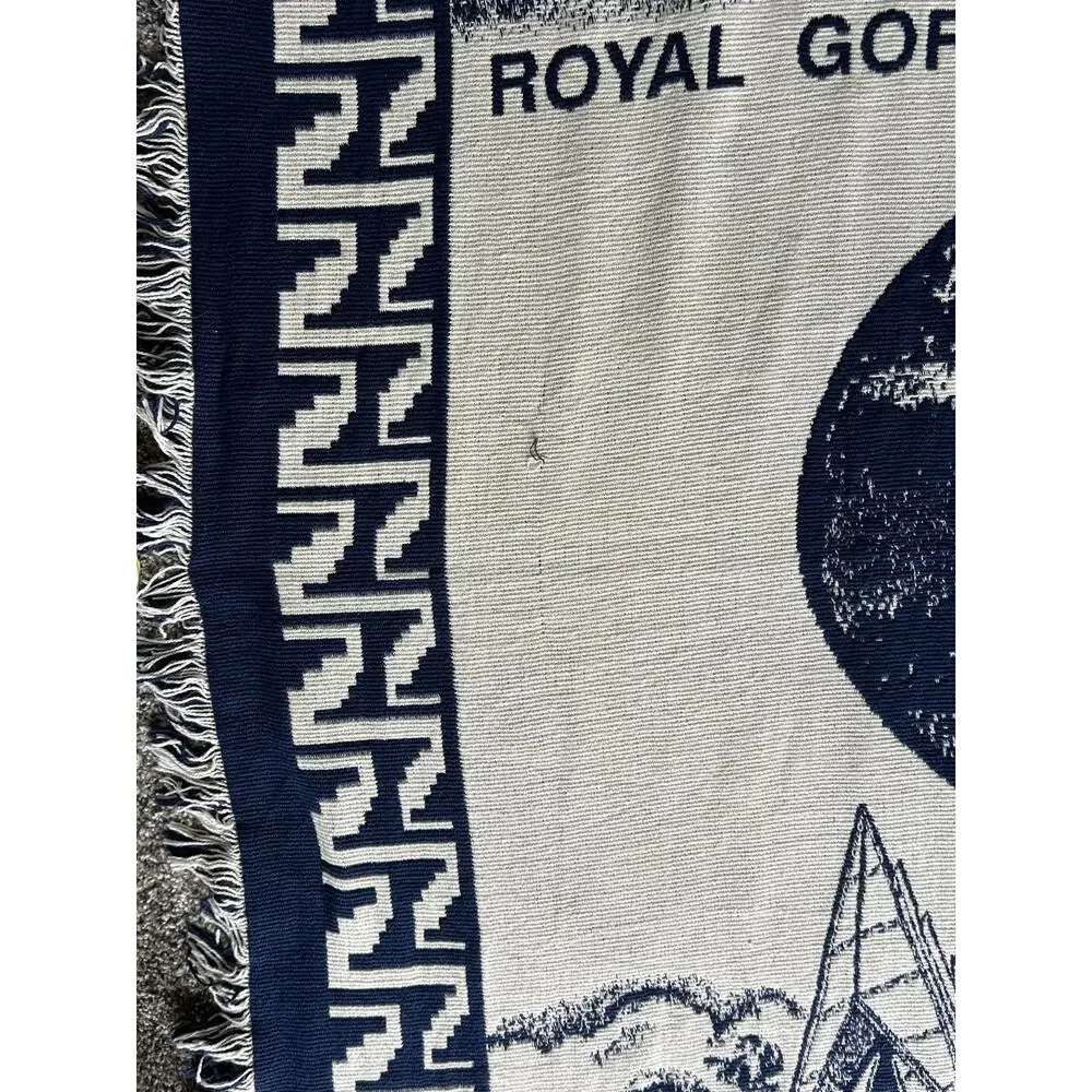 Colorado Springs tapestry blanket, Pikes Peak, Air Force Acad, Broadmoor NWOT